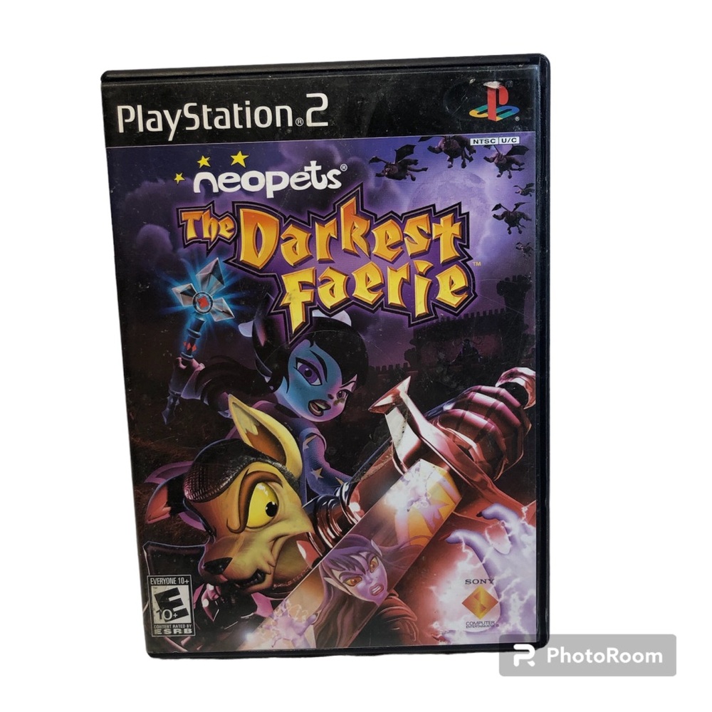Neopets: The Darkest Faerie (Sony PS2 PlayStation 2) - Game And Case, Tested
